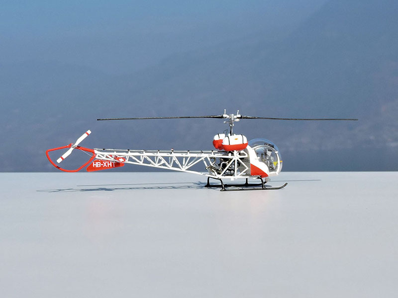Bell 47G der Trans Heli SA