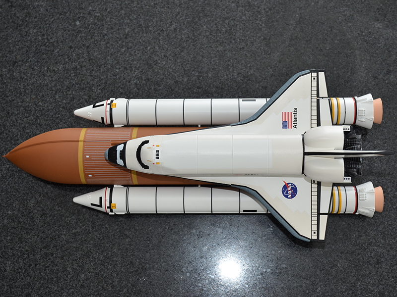 Space Shuttle Orbiter (Atlantis 1998 bis 2011) in 1/144 von Airfix
